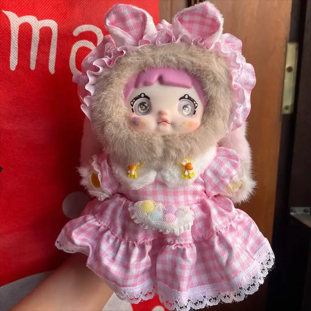 For Nommi/20Cm Cotton Doll Cute Sweet Dress 20cm Doll Up Baby Clothes Lolita Skirt for dolls decoration Fashionable clothes