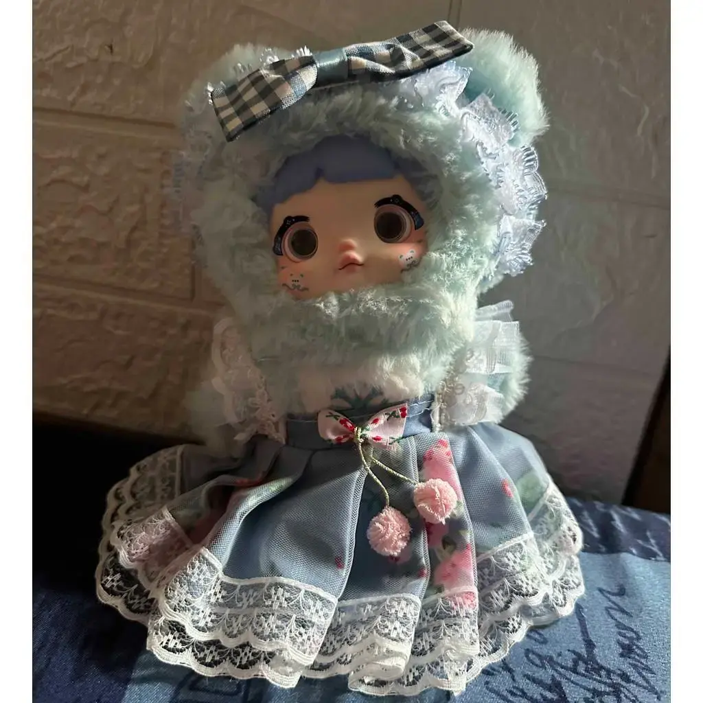 For Nommi/20Cm Cotton Doll Cute Sweet Dress 20cm Doll Up Baby Clothes Lolita Skirt for dolls decoration Fashionable clothes