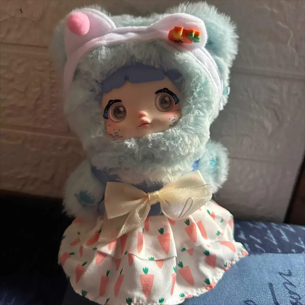 For Nommi/20Cm Cotton Doll Cute Sweet Dress 20cm Doll Up Baby Clothes Lolita Skirt for dolls decoration Fashionable clothes
