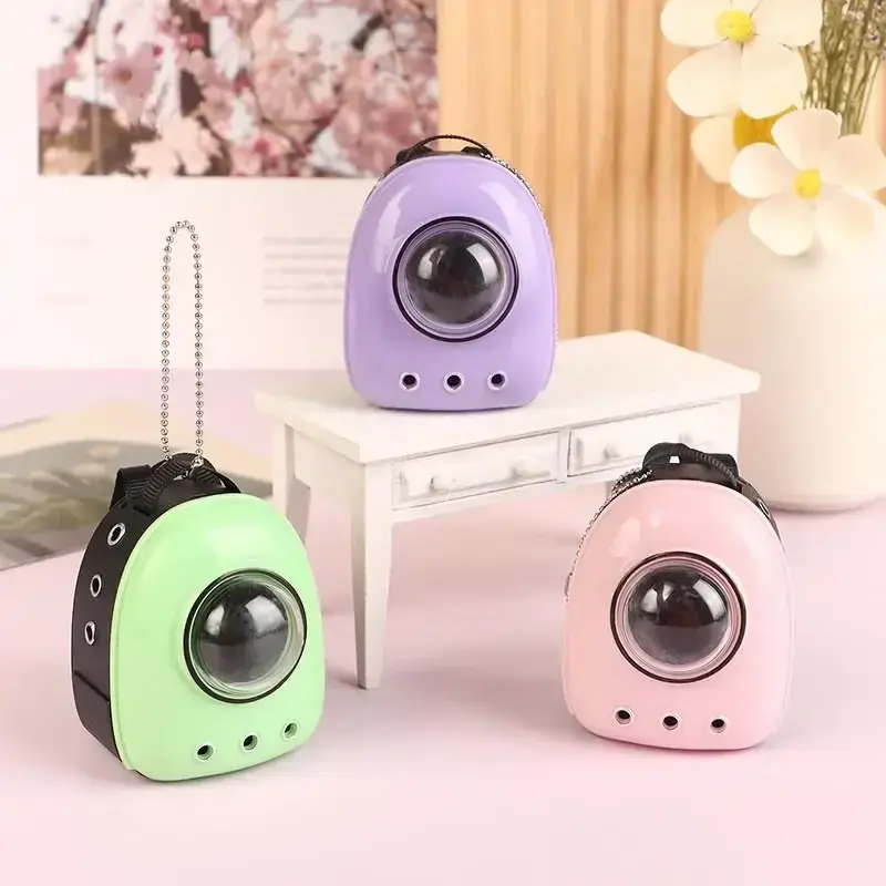 For Ropa Labubu Doll Backpack Simulation Pet Bag for 10cm/15/17cm Dolls Cute Doll Accessories