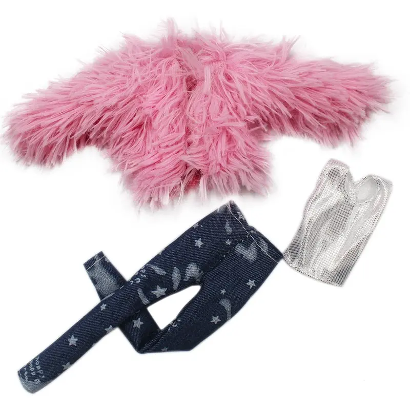 1 Set 1/6 Doll Pants Clothes Party Dress Doll Accessories Fashion Casual Suit Clothes for 30cm Barbies Doll