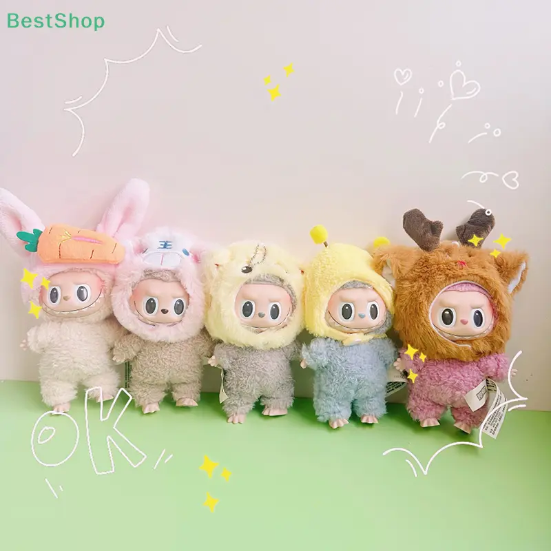 〔Rebecca〕For 15cm Labubu Dolls Sweater Outfit Accessories