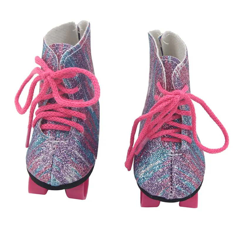 7 cm Doll Shoes  For 18 Inch American Doll & 43 cm Born Baby Doll Boots For 43 cm Baby, Nenuco,Our Generation,Girl's Gift
