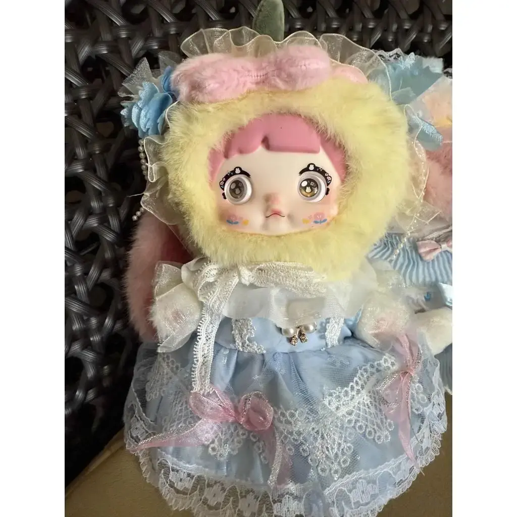 For 20cm doll cloth/ Nommi cotton doll cute and sweet Lolita dress replacememt clothes small skirt for doll cloth