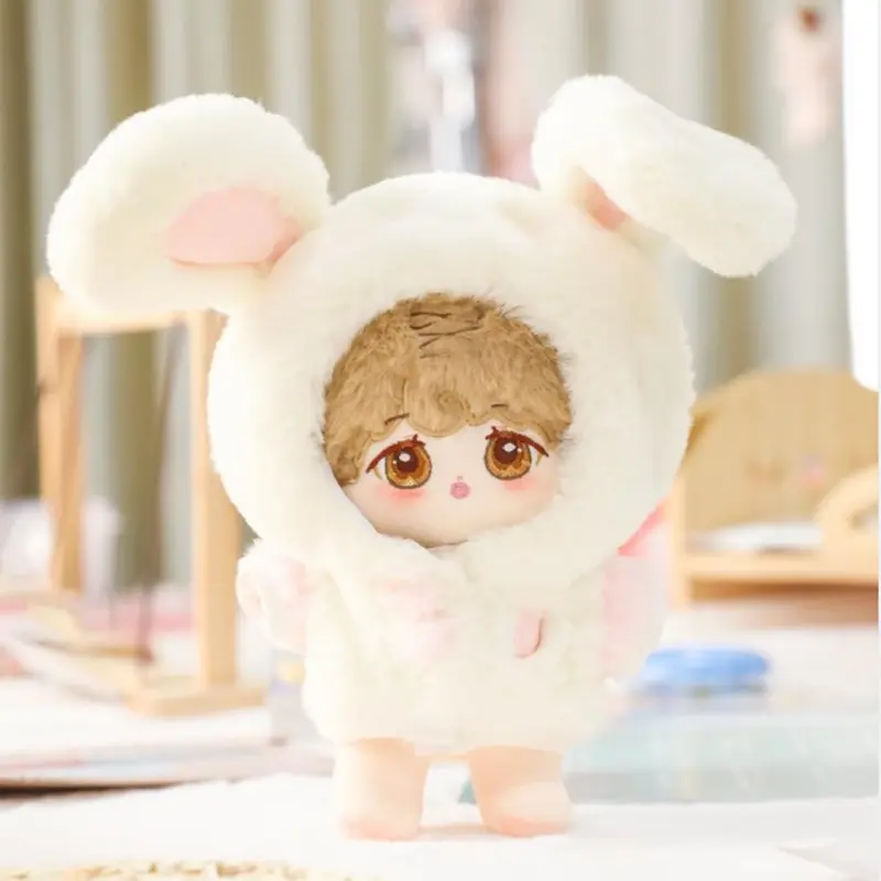 Doll Clothes for 20cm Idol Dolls Accessories Plush Doll's Clothing Floral Dress Stuffed Toy Dolls Outfit One Piece Clothes