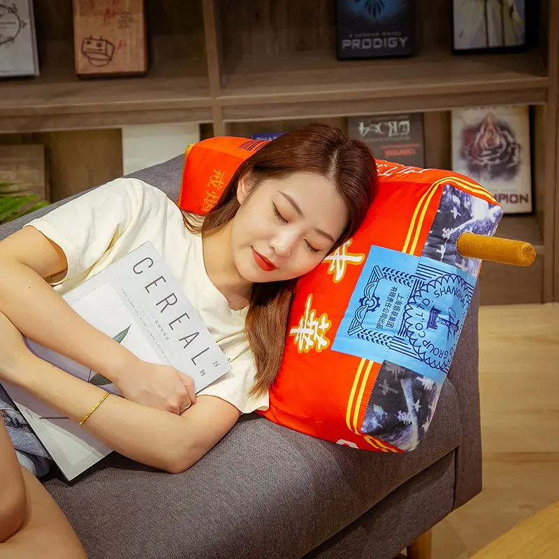 Simulation Cigarette Plush Pillow Soft Stuffed Cartoon Extractable Cigar Doll Sleeping Pillow Cushion Toys Boyfriend Father Gift