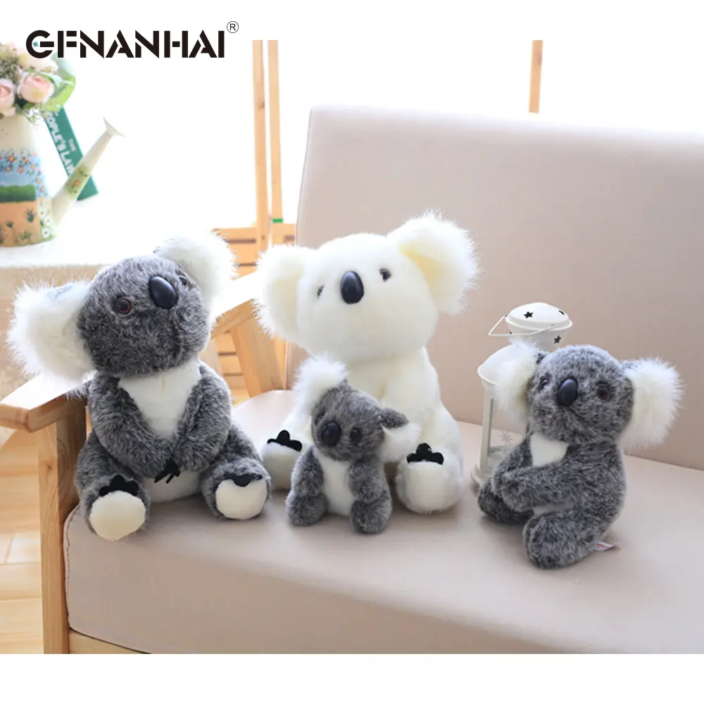 1pc Kawaii Australia Koalas Plush Toy  Stuffed Animals Mother and child Koala Doll Infant Girls Toys Birthday Gift Home Decor