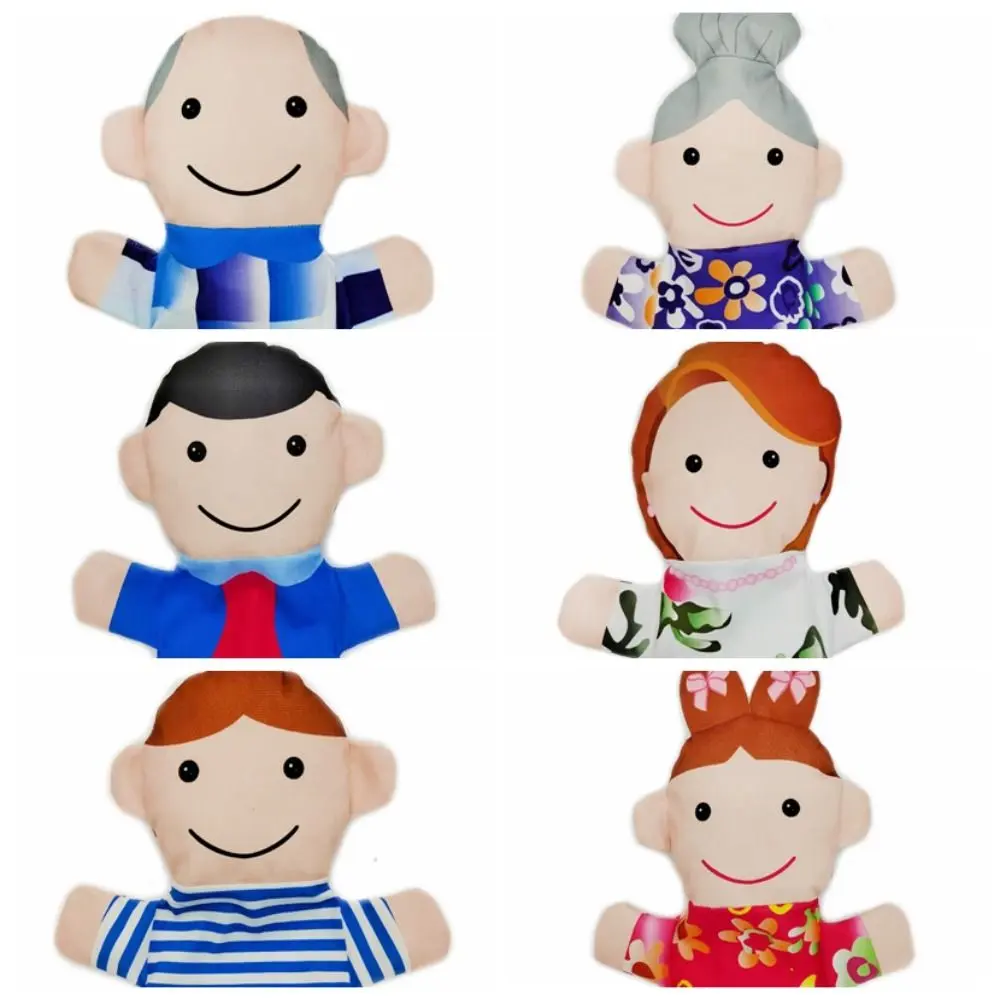 Family Members Hand Puppets For Family Members Plush Toy 12 Types Family Members Hand Puppets Dolls Stuffed Toy