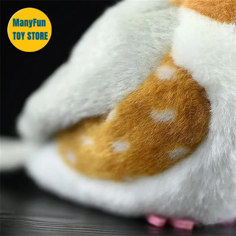 Realistic Zebra Finch High Fidelity Grey Pearl Bird Plushie Birds Peluche Lifelike Stuffed Animals Simulation Toy For Kids