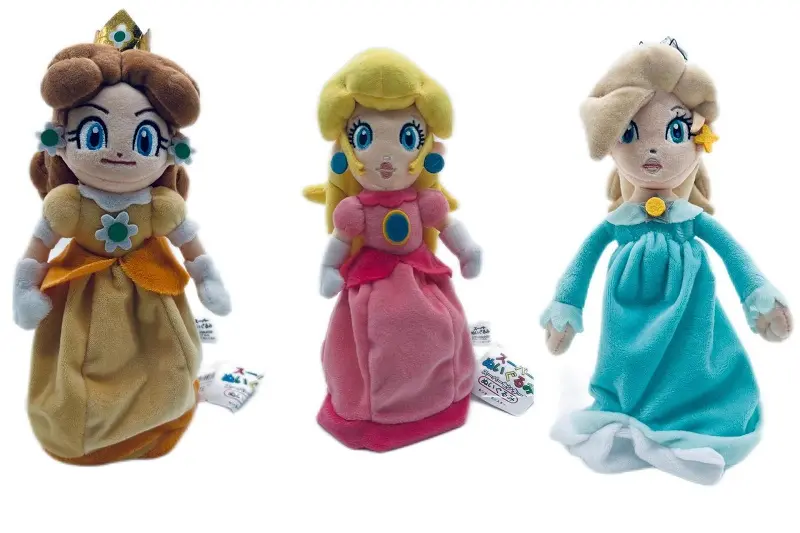 25cm Princess Peach  Soft Stuffed Peluche Doll Anime Plush Toy Plush Toy Stuffed Animals