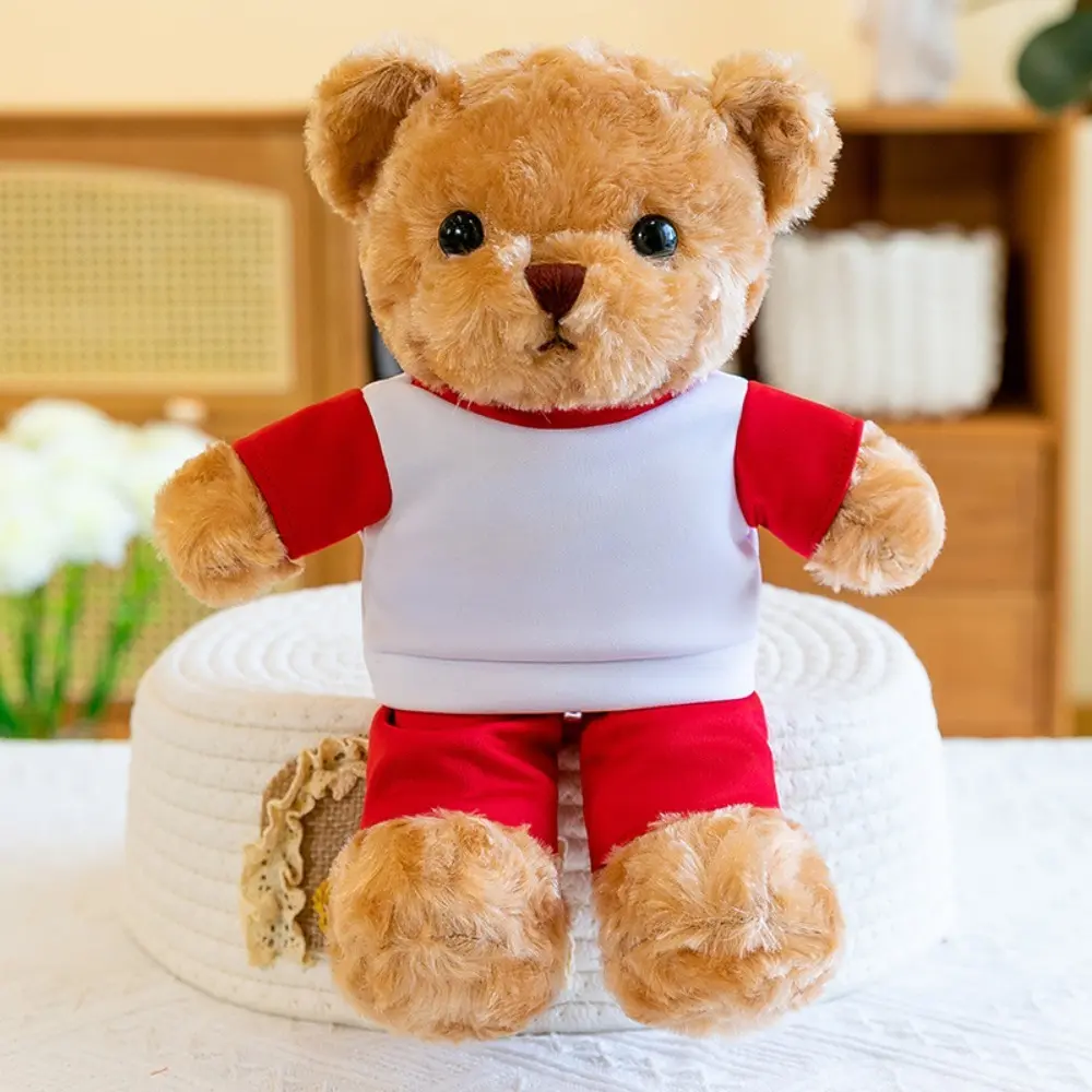 Graduation Uniform Graduation Bear Doll Academic Soft School Bear Plush Toy Cute Stuffed Bear Animal Doll Graduation Season
