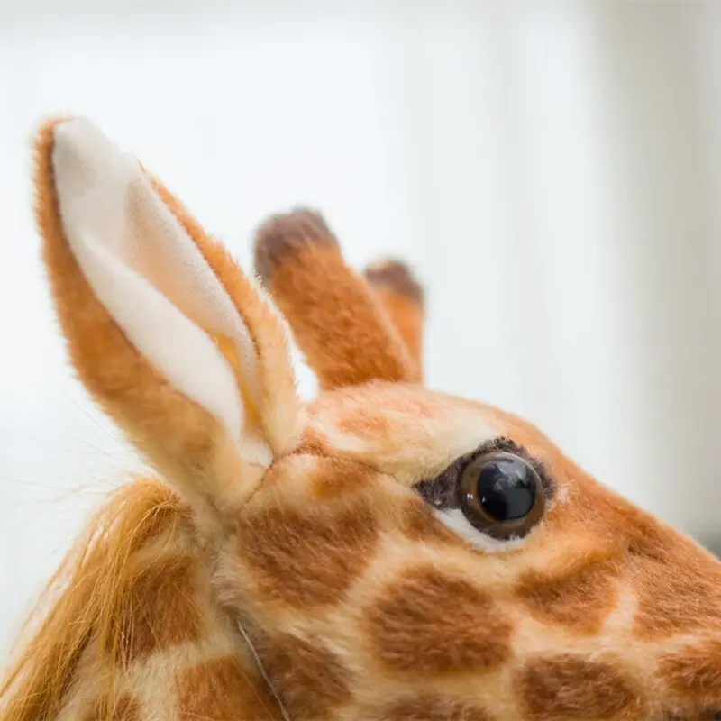 1pc 40CM Cute Simulation Giraffe Plush Toys Kids Baby Lovely Real Life Animal Dolls Children's Room Decoration Birthday Gifts