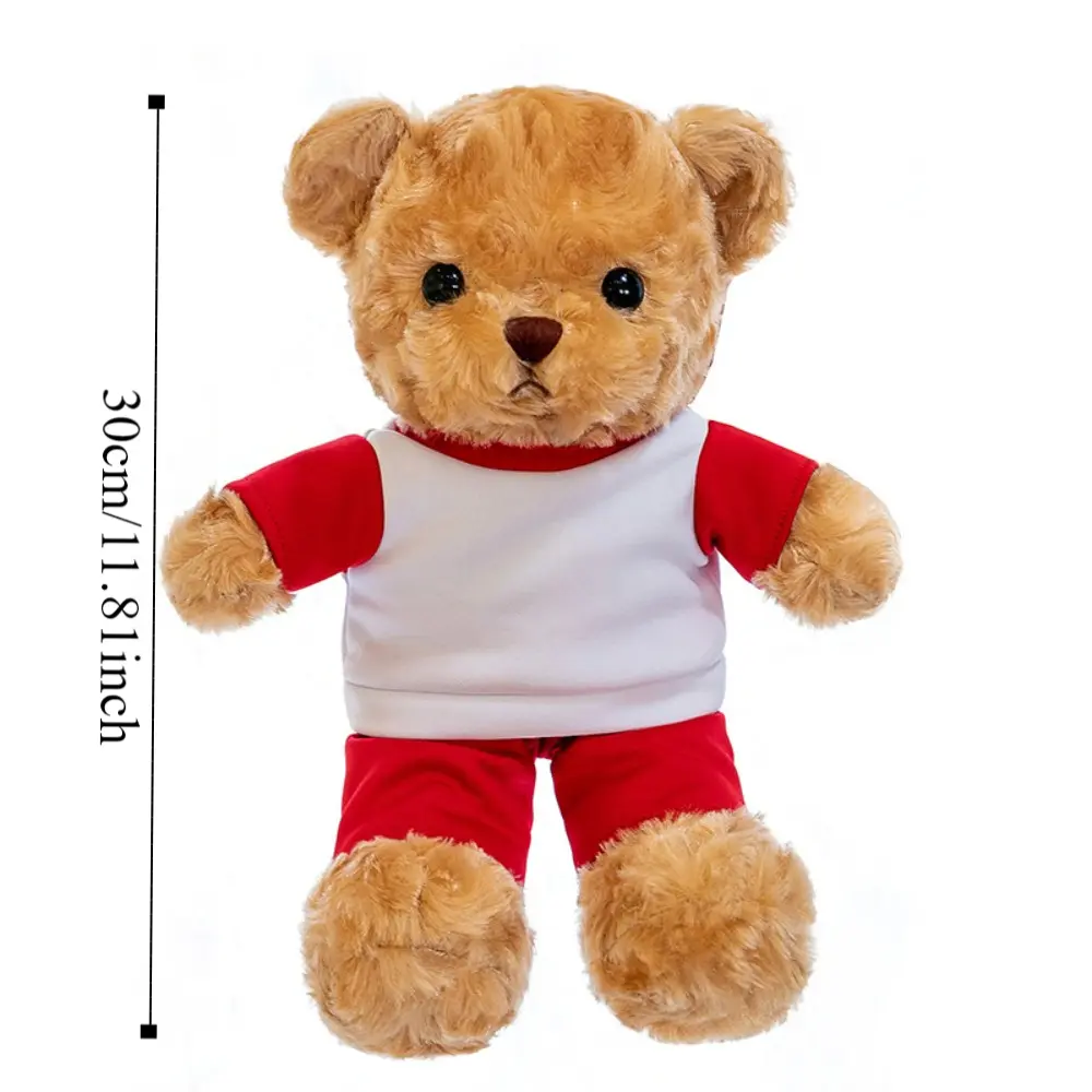 Graduation Uniform Graduation Bear Doll Academic Soft School Bear Plush Toy Cute Stuffed Bear Animal Doll Graduation Season