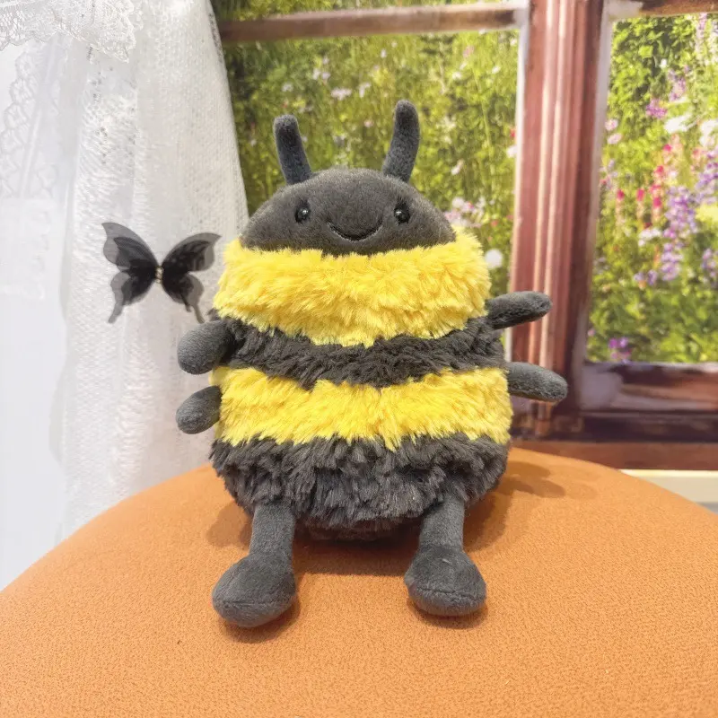 Adorable Albee Bee Spring Plush Toy for Kids Super Soft, Cuddly, and Cute Elephant , Perfect Soothing Plush Toy Gift