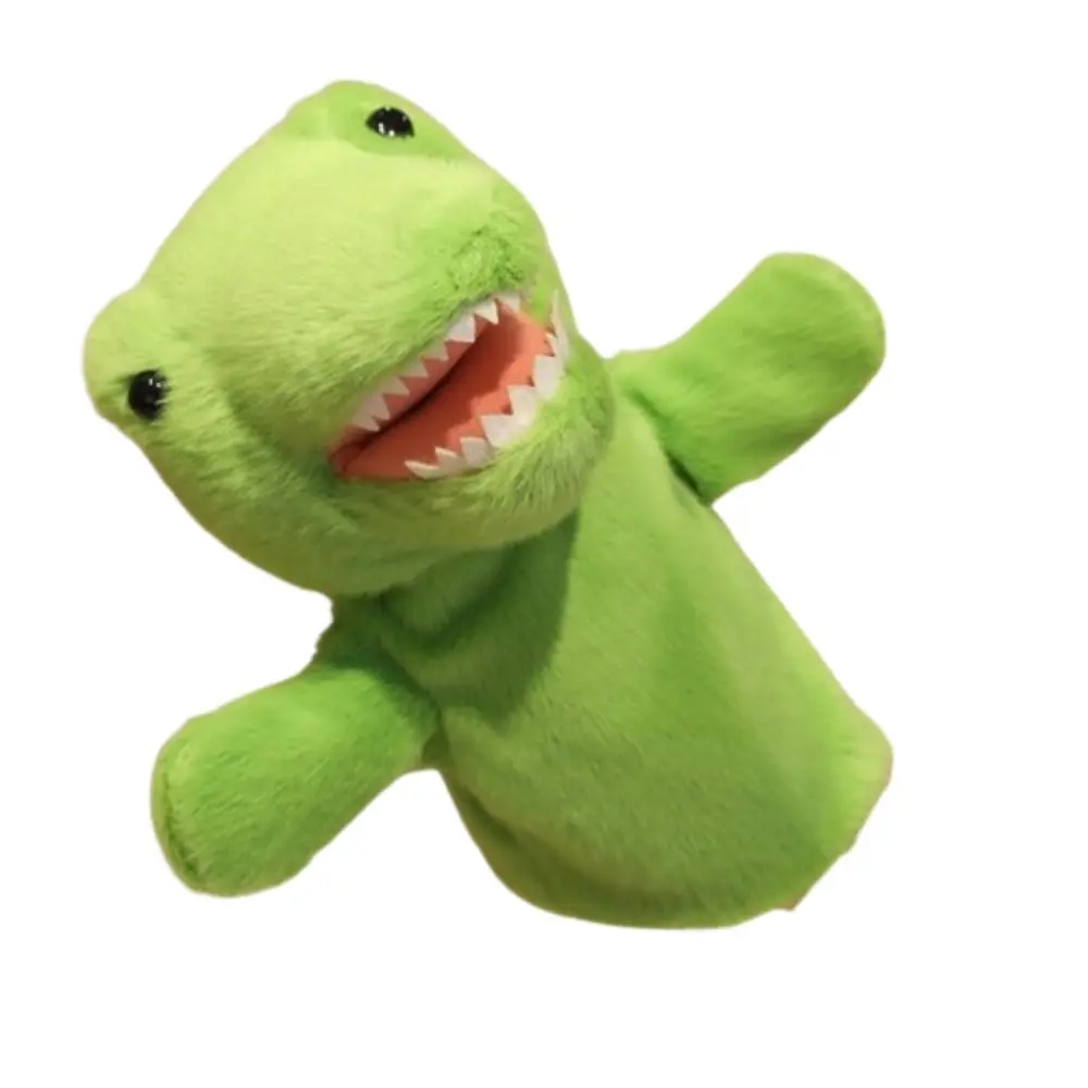 Frog Animal Hand Puppet Duck Storytelling Stuffed Plush Shark Toys Early Education Movable Mouth Hand Finger Story Puppet
