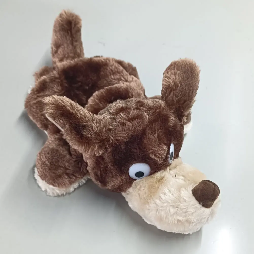 Wolf Hand Puppet Soft Doll Plush Toy Stuffed Hand Puppet Plush Animal Toys for Imaginative Pretend Play Storytelling
