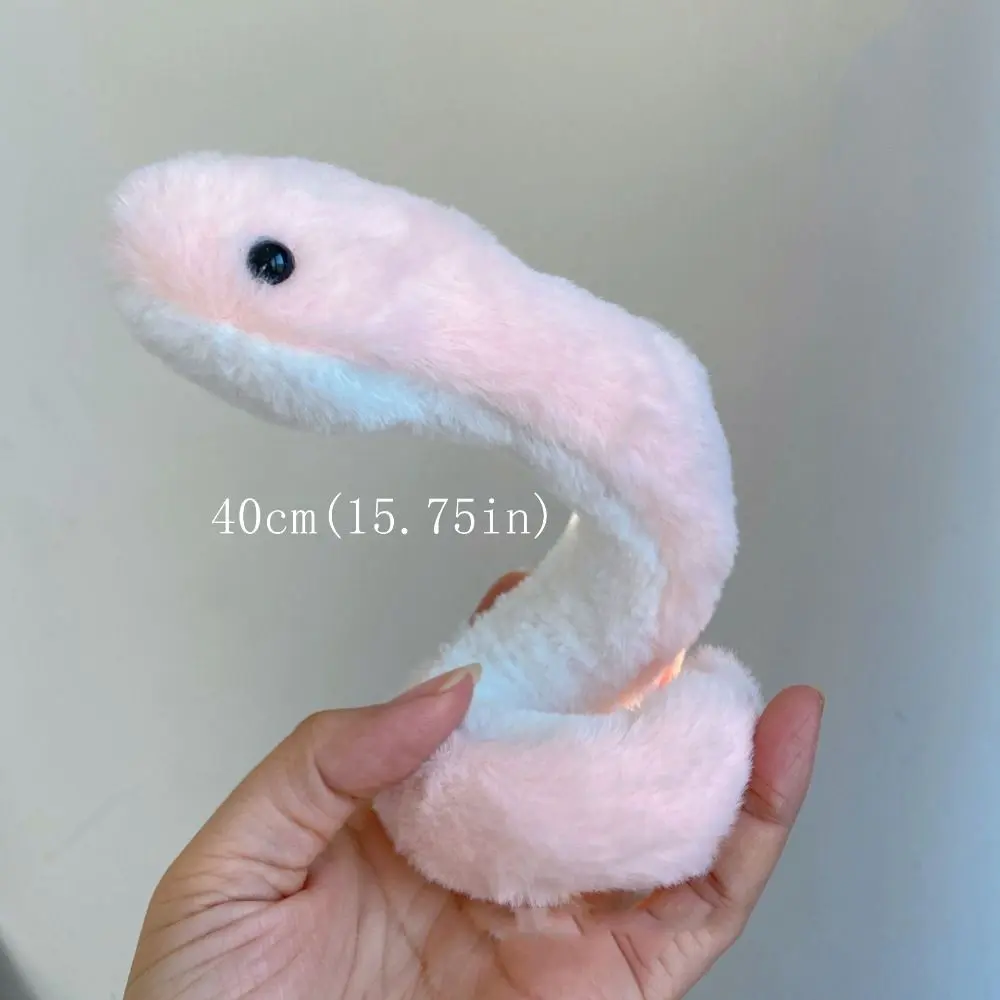 Plush Year of The Snake Plush Toy Wrap Around Arm Soft Snake Stuffed Plush Doll Cartoon Comfort Snake Animal Doll Car Decor