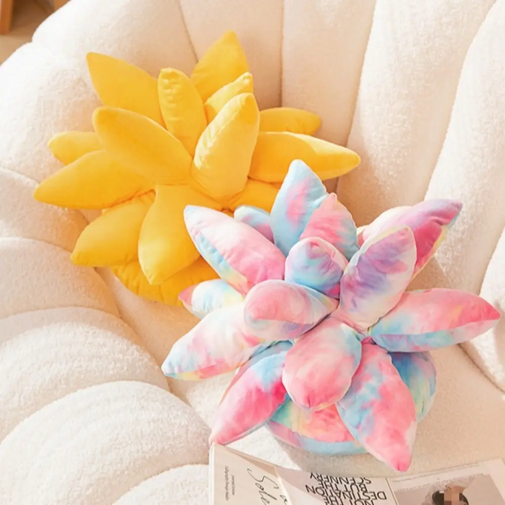 Children Simulation Botany Plush Toy Decorate Mini Stuffed Succulents Doll Cartoon Cute Succulents Plush Pillow Home Decor