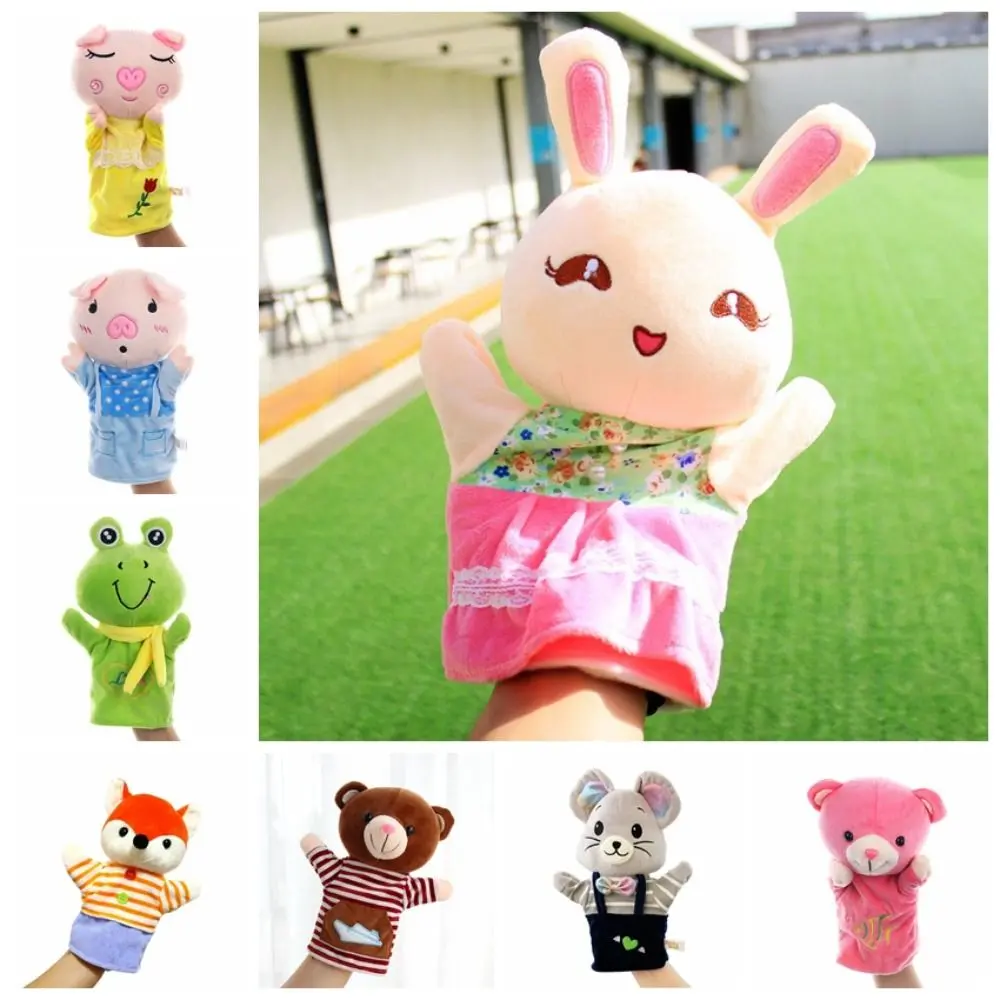 Stuffed Animals Plush Finger Puppet Anime Doll Marine Animals Plush Finger Doll Soft Kawaii Animal Plushed Doll Kids Toy
