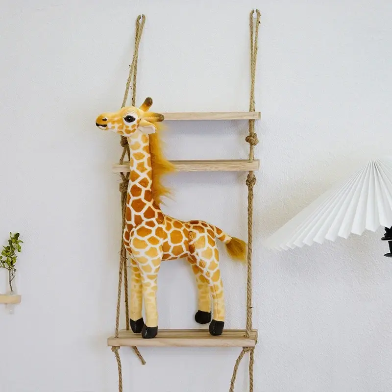 CanadaGiant High Quality Real Life Giraffe 50-140cm Plush Toys Stuffed Animals Dolls Soft Kids Children Baby Birthday Gift Room