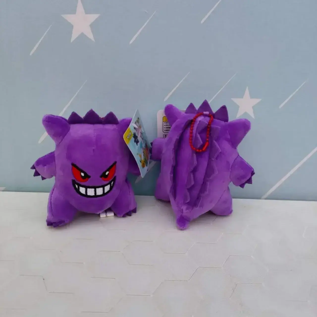 Pokemon Squirtle Charmander Pikachu gengar Plush Doll 12cm Pendant Stuffed Bulbasaur Pendant Keychain Plush Gift Toy