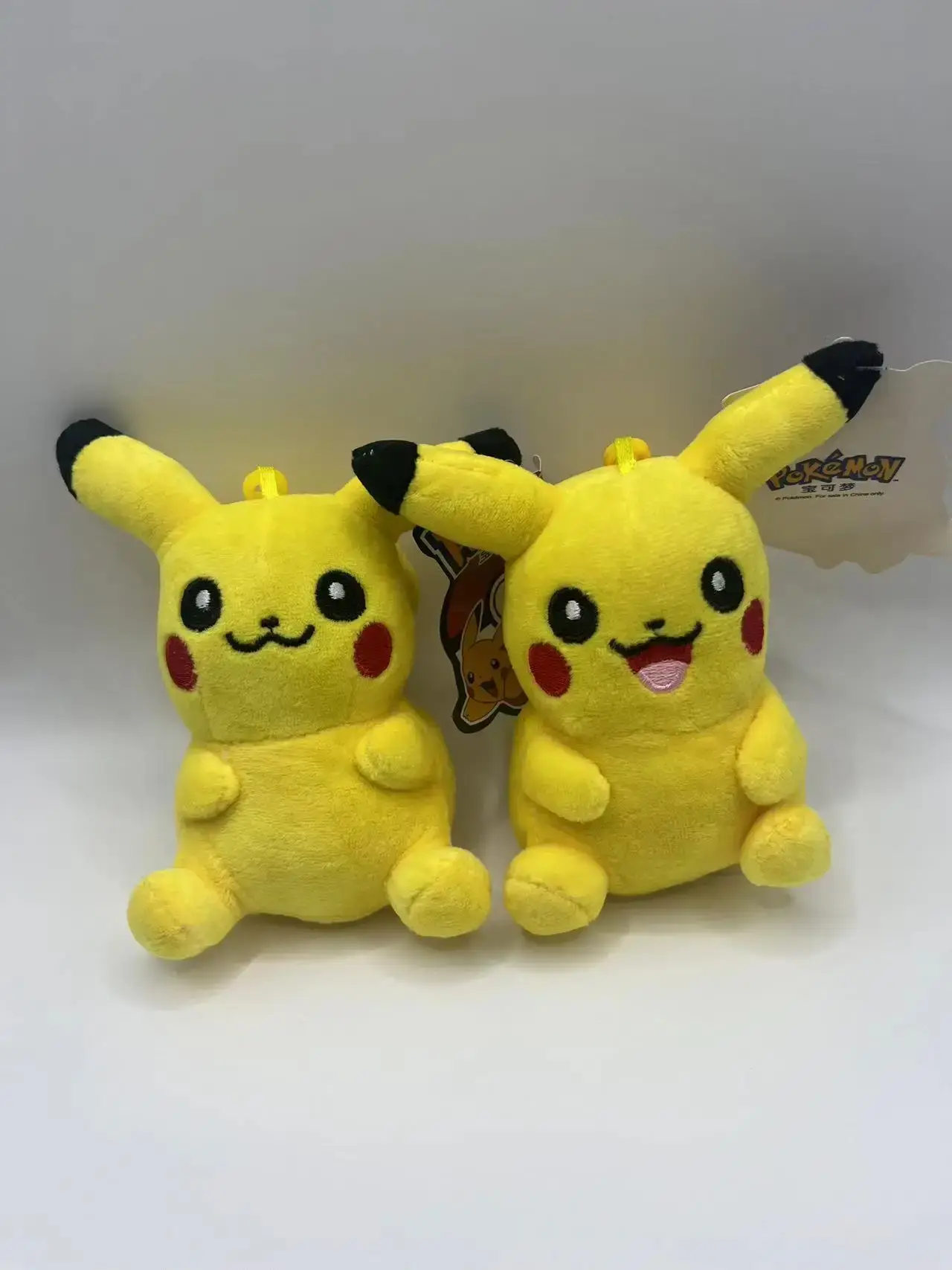 Pokemon Squirtle Charmander Pikachu gengar Plush Doll 12cm Pendant Stuffed Bulbasaur Pendant Keychain Plush Gift Toy