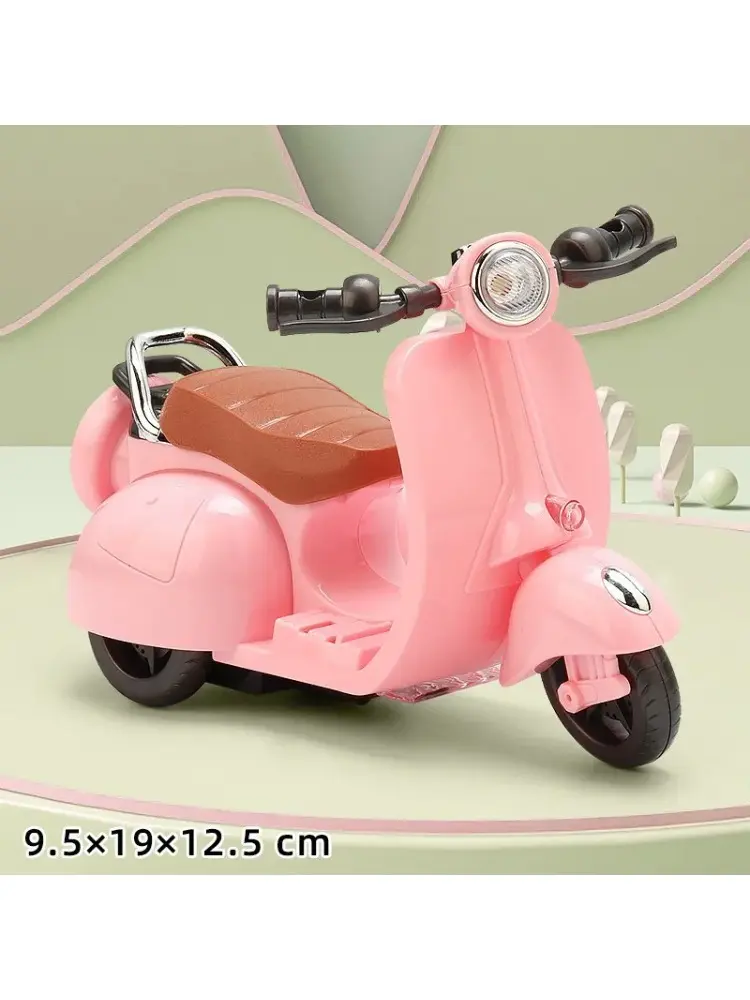 Doll Mini Electric Motorcycle Children's Toy for labubu toy motor for doll (no doll)