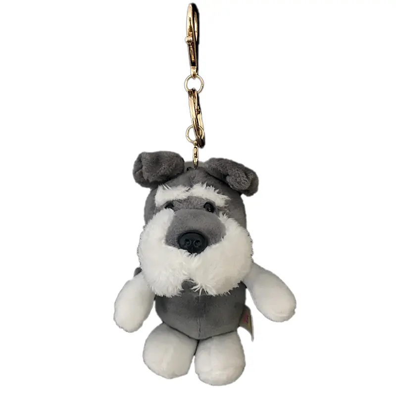 Animal Plush Keychain Toy Cute Cartoon  Animal Backpack Keychain  Dog Elephant Fox Wolf Orangutan Couple Child Gift 15-20CM 2019