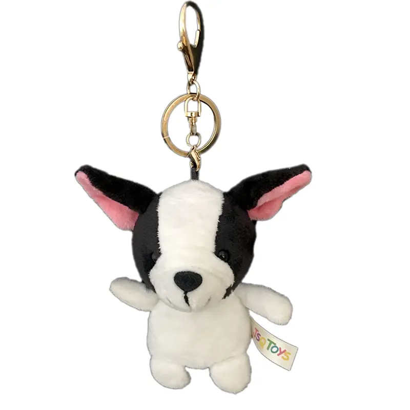 Animal Plush Keychain Toy Cute Cartoon  Animal Backpack Keychain  Dog Elephant Fox Wolf Orangutan Couple Child Gift 15-20CM 2019