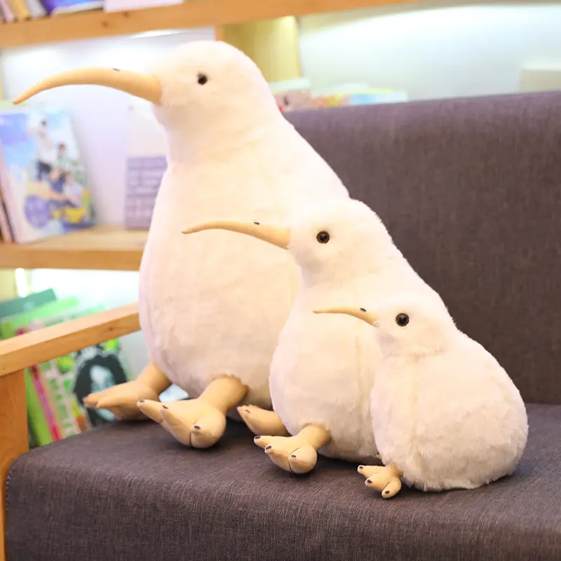 1pc 20cm Cute Lifelike Kiwi Bird Plush Toy Soft Pillow New Zealand Stuffed Plush Animals Kids Toy Gift for Children Boy Birthday
