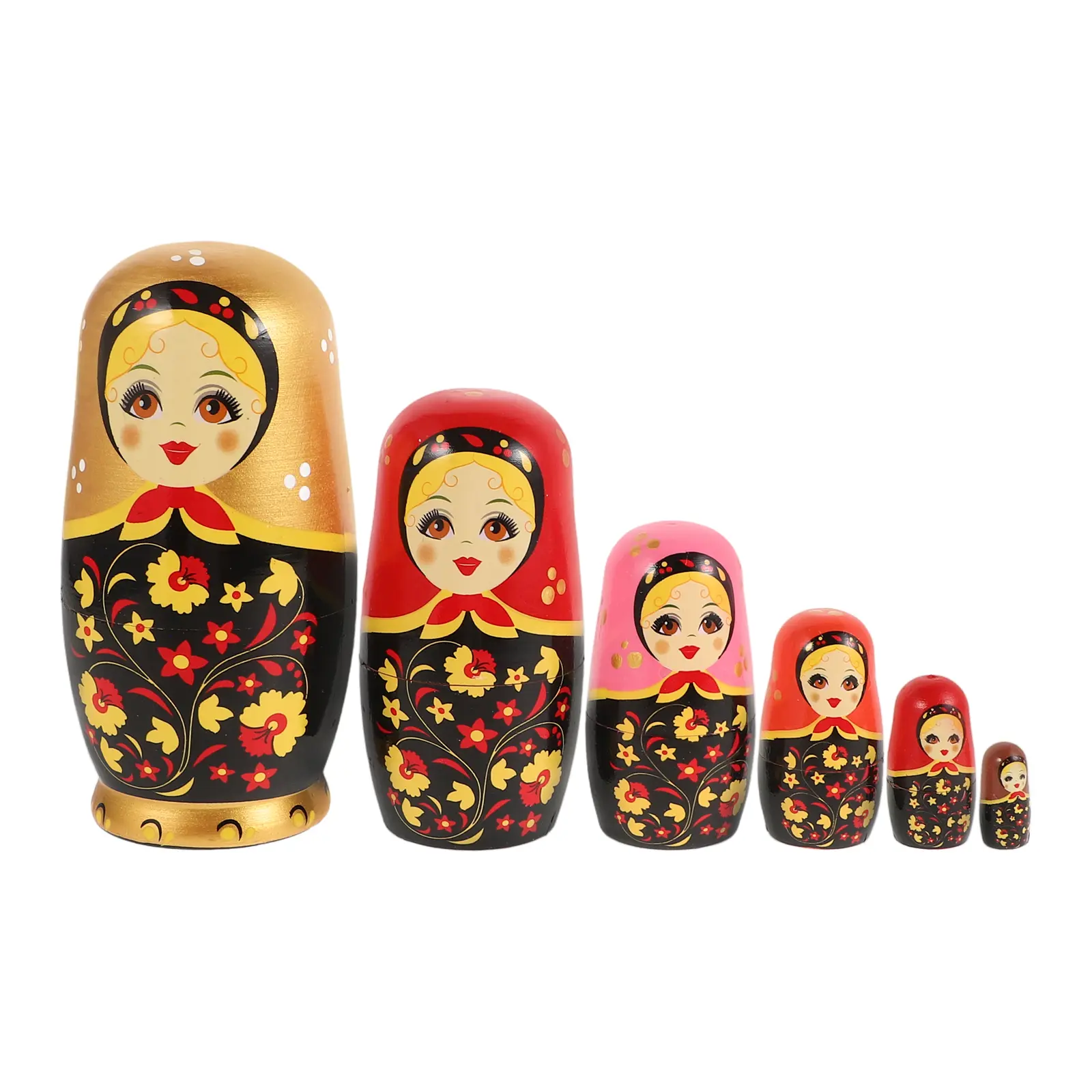 Russian Nesting Dolls Wooden Matryoshka Stacking Toys Hand Painted Kids Adults Birthday Christmas Gifts Home Decoration