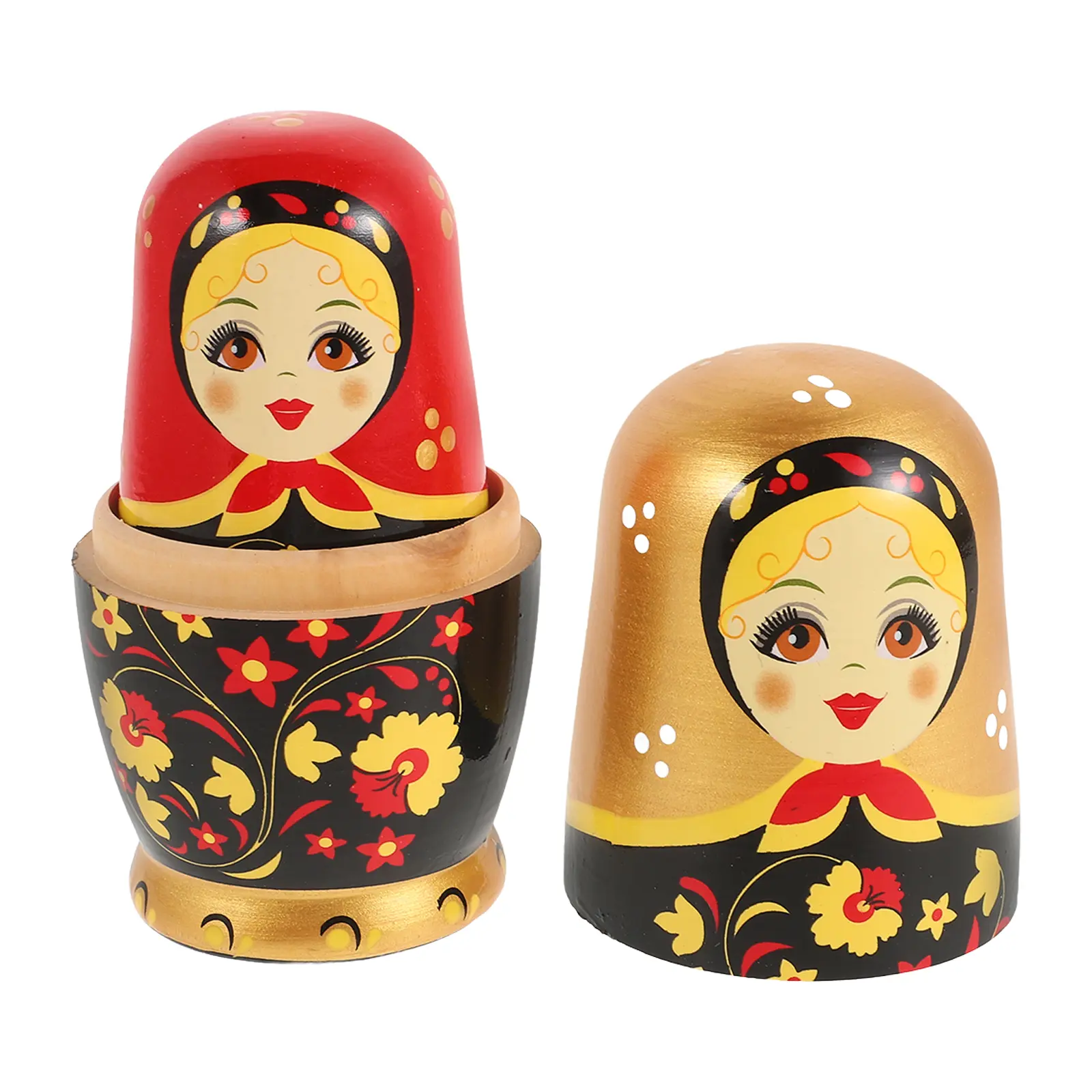 Russian Nesting Dolls Wooden Matryoshka Stacking Toys Hand Painted Kids Adults Birthday Christmas Gifts Home Decoration