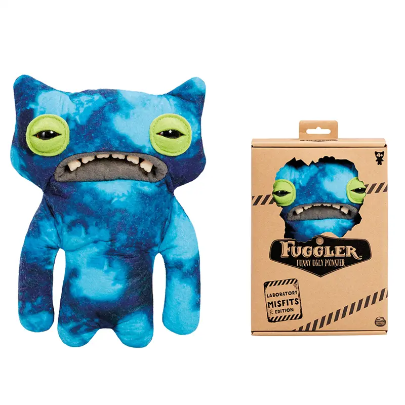 Original  Fuggler Plush Toys Funny Tooth Monster Annoyed Alien Crazy Rabbit Mcgoo Wide-Eyed Monster Peluche Dolls Gifts Kid 22cm