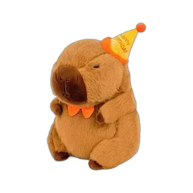 23/35cm Capybara Plush Toy - Ultra Soft Anime Stuffed Animal Doll, Cute Christmas & Thanksgiving Gift for Children
