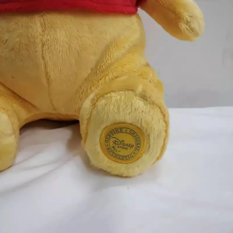 35cm Disney Winnie The Pooh Bear Plush Toy Animal Stuffed Pp Cotton Filled Super Soft Kawaii Home Decoration Children'S Gifts