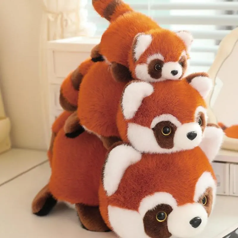 Panda Plush Toy Panda Plushies Reversible Red Panda Toy Stuffed Animal For Kids Home Sofa Decor Birthday Favor