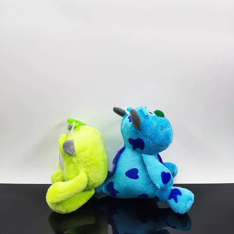Disney Plush Toy Monsters University Plush Keychain Kawaii James Sullivan Mike Wazowski Soft Stuffed Pendant Kids Birthday Gifts