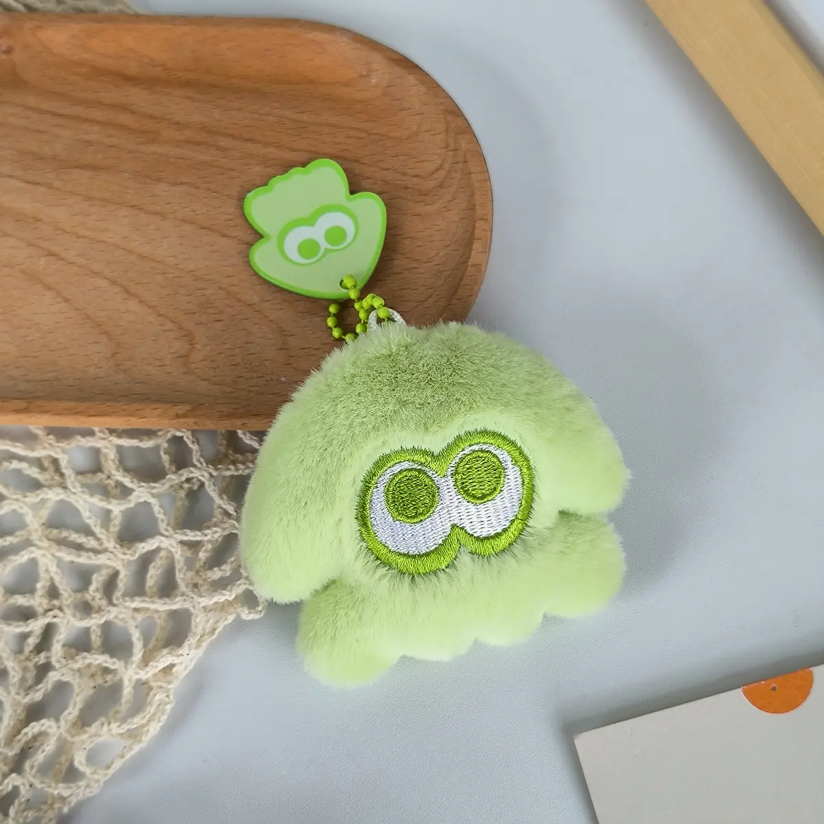 Colorful small octopus plush pendant, cute three-dimensional doll, personalized keychain, toy, creative schoolbag pendant