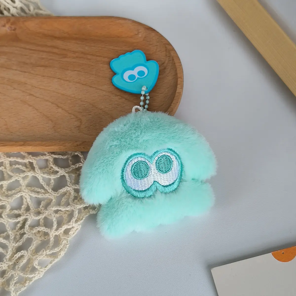 Colorful small octopus plush pendant, cute three-dimensional doll, personalized keychain, toy, creative schoolbag pendant