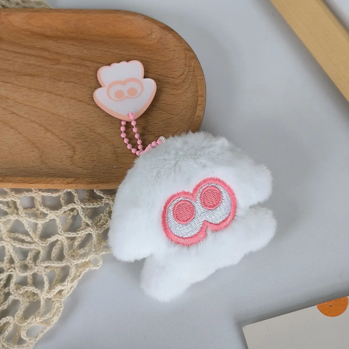 Colorful small octopus plush pendant, cute three-dimensional doll, personalized keychain, toy, creative schoolbag pendant