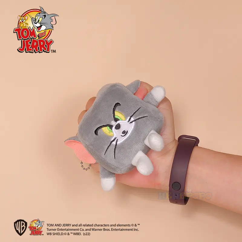 Tom and Jerry Plush Toy Deformation Series Pendant Keychain Bag Hanging Adorn Cute Funny Doll Doll Holiday Gift for Girls