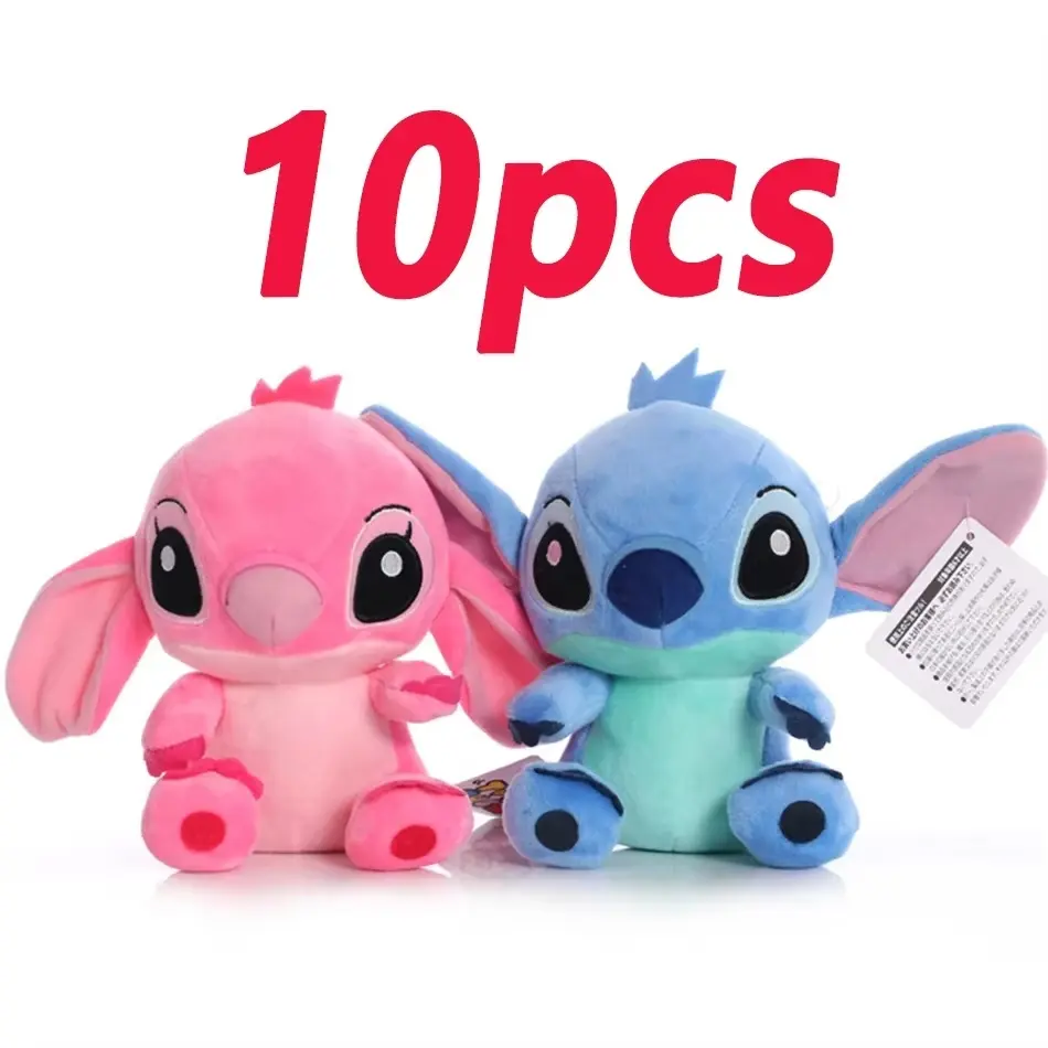 18CM Stitch Stuffed Plush Models Cartoon Stuffed Plush Dolls Anime Plush Baby Toys Kawaii Kids Birthday Gift