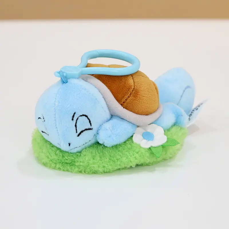 Animal Pokemon Pikachu Eevee Bulbasaur Charmander Jigglypuff Squirtle Kawaii Plush Toys Pendant Keyring Keychain Birthday Gifts