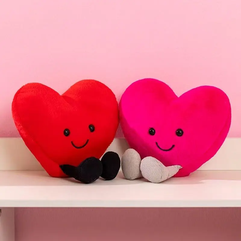 15/18/30cm Love Sweetheart Doll Simulation Plush Toy Handmade Doll Cartoon Anime Cute Pillow Cushion Home Decoration Children's