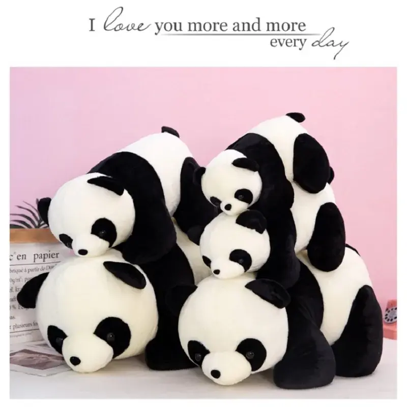 25-60Cm Plush Toys Panda Stuffed Toys Cute Kids Kawaii Room Decor Soft and Plush Animals Birthday Gift Children's Day Gift