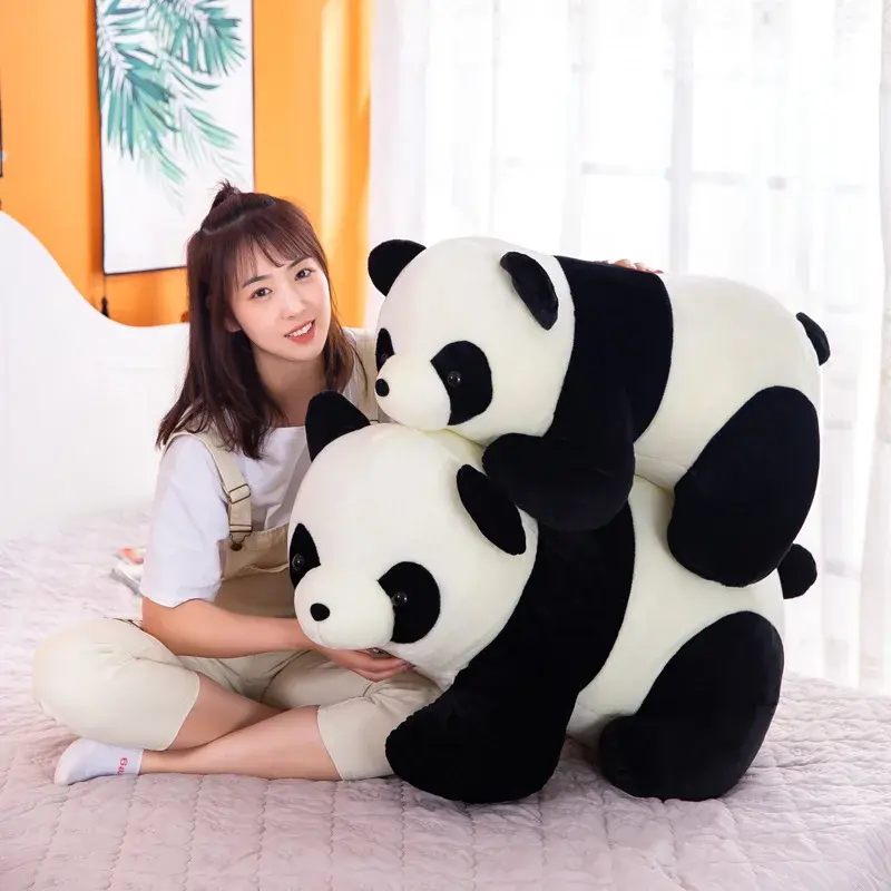 25-60Cm Plush Toys Panda Stuffed Toys Cute Kids Kawaii Room Decor Soft and Plush Animals Birthday Gift Children's Day Gift