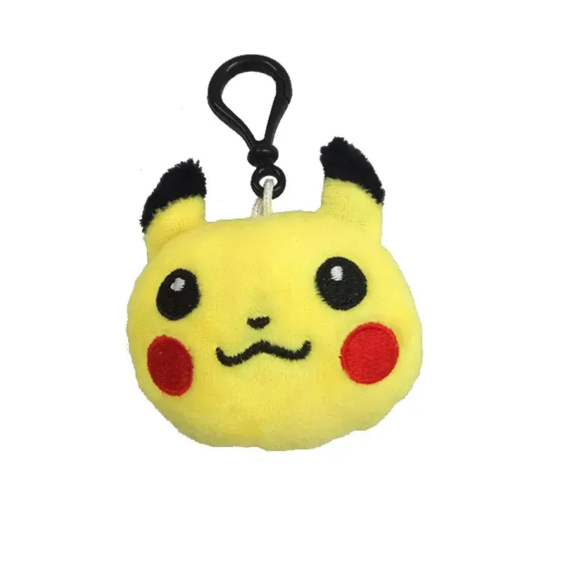 50pcs/lot  Anime Mew/bulbasaur/charmander plush toys pendant keychain Doll