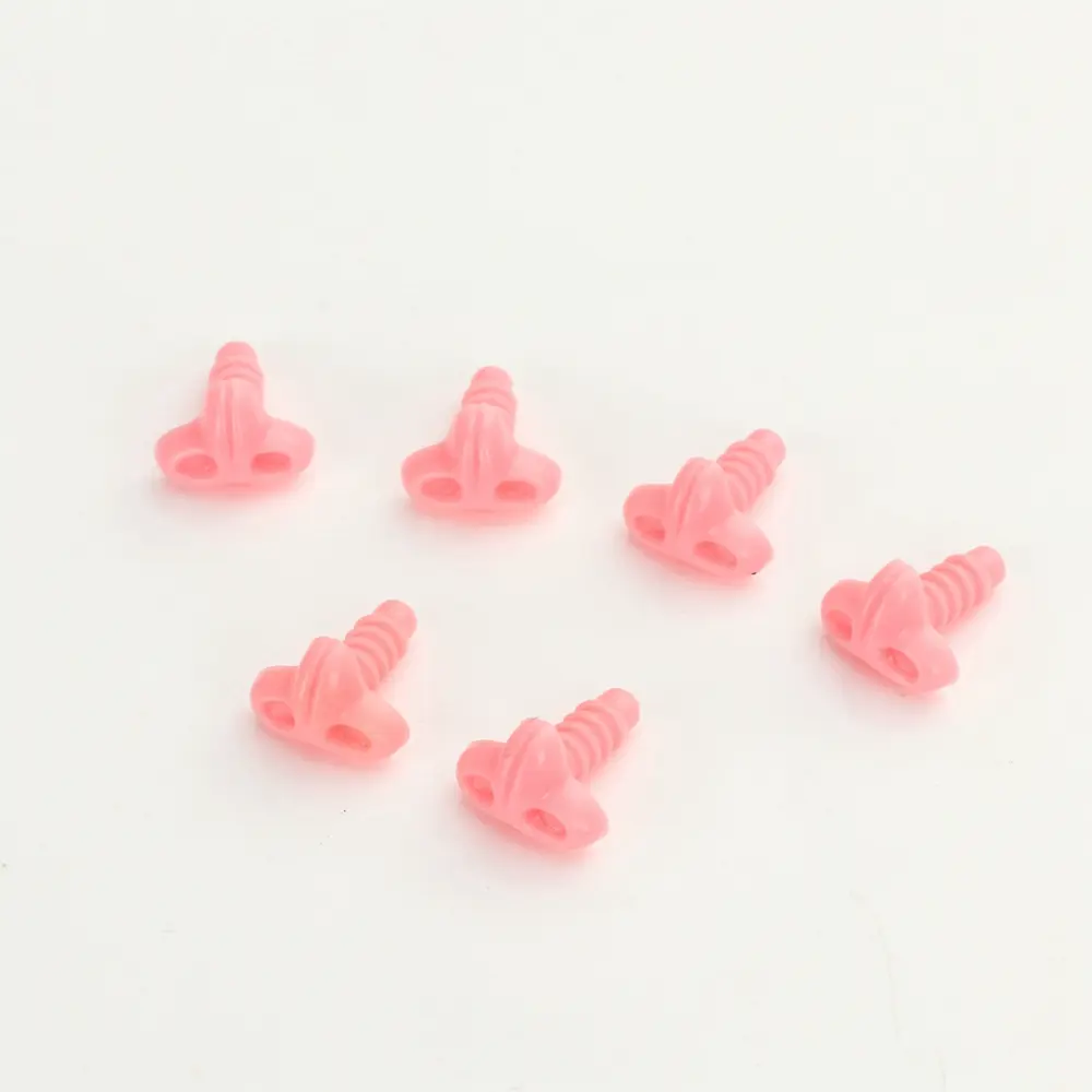 10Pcs DIY Triangle Doll Noses Plastic Craft Bear Buttons Safety Parts  Dolls Tool Accessories for Doll Toys 7mm/10mm/13mm