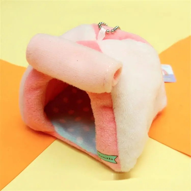 Kawaii Tokage San-X Corner Sumikko Gurashi Scenes House Tent Plush Keychain Small Pendant Kids Stuffed Toys For Children Gifts