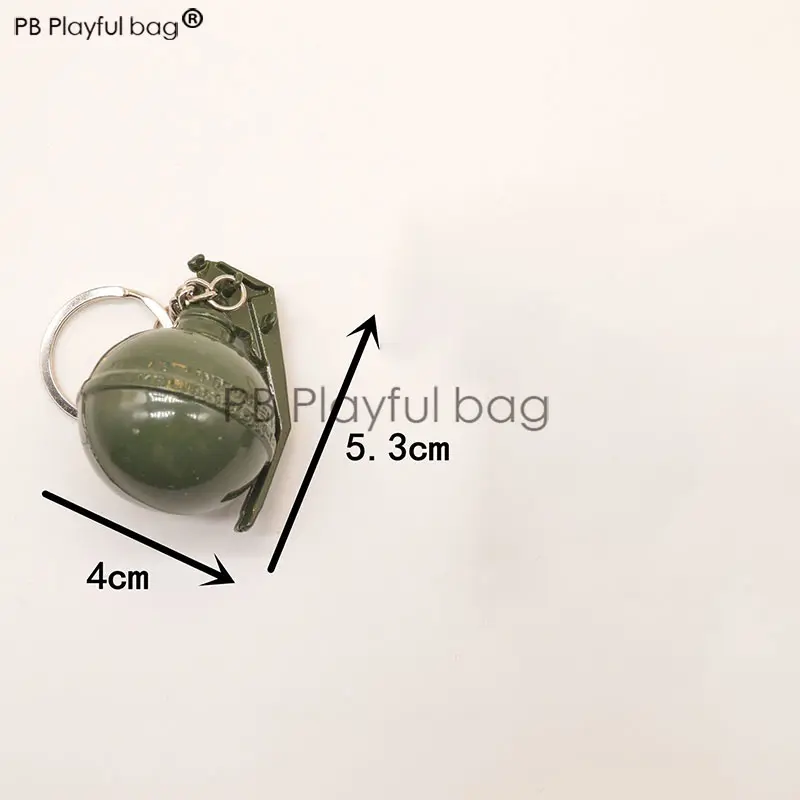 PB Playful bag Cs tactical model equipment prop grenade smoke bomb toy key chain toy gun peripheral gift zd58